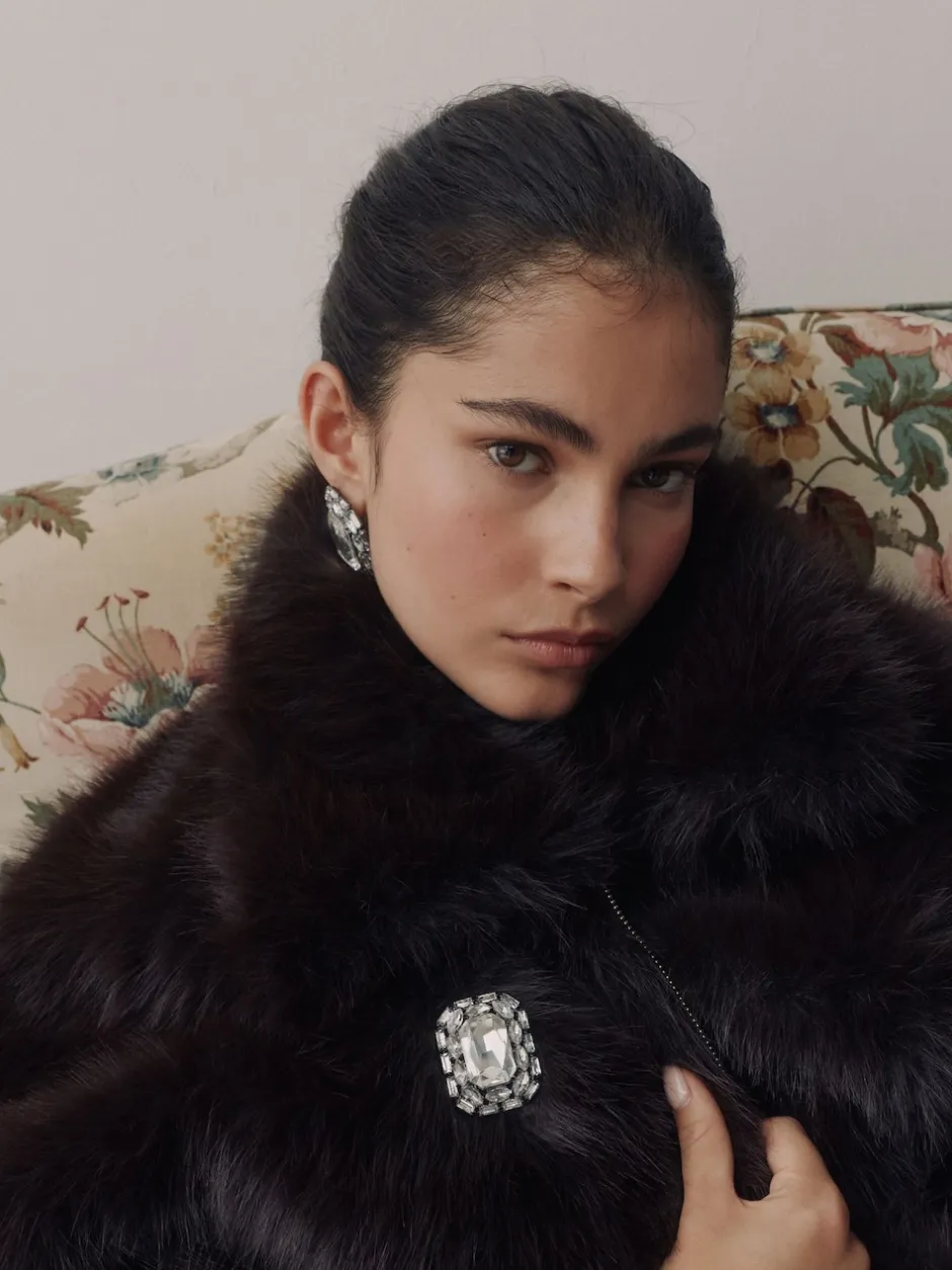 Next Métal de canon - Broche à bijoux scintillants New