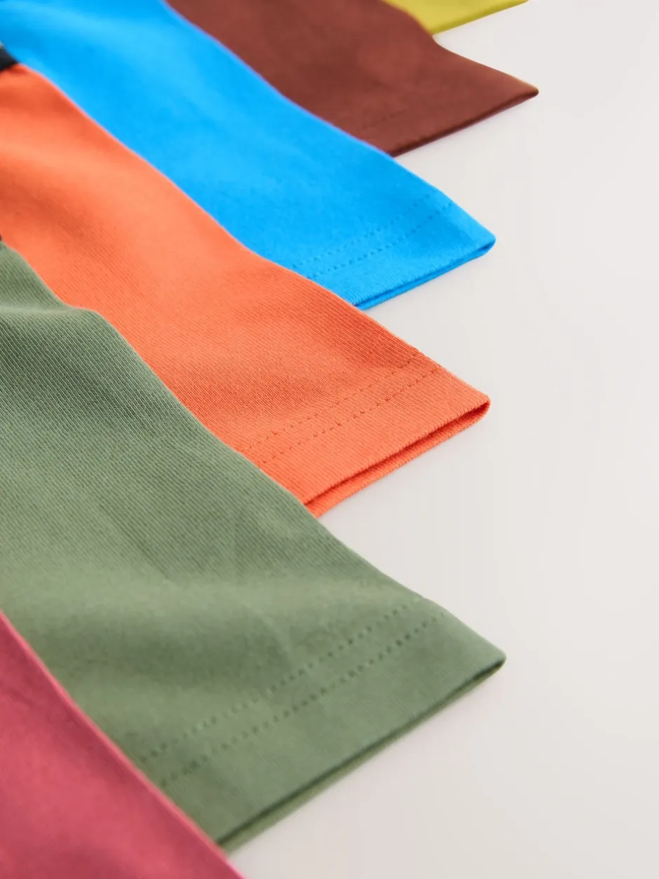 Next - Lot de 7 boxers (2-16ans) Multi automnal avec ceinture noire Best