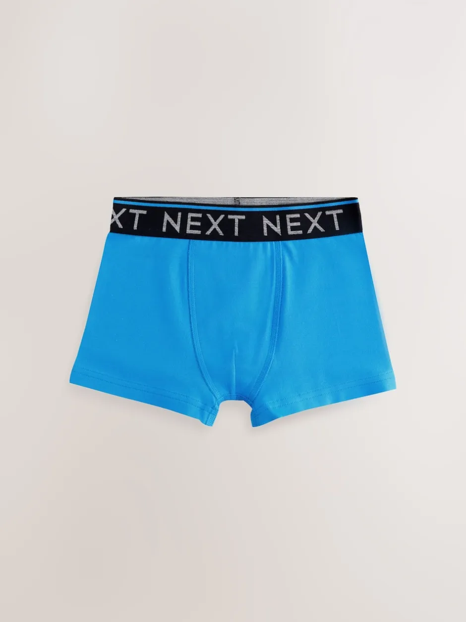 Next - Lot de 7 boxers (2-16ans) Multi automnal avec ceinture noire Best