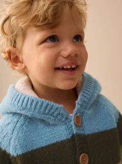 Next - Character Cardigan (3mths-7yrs) Multi Bright Stripe (multi-rayures lumineuses) Sale