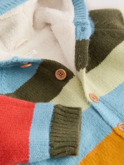 Next - Character Cardigan (3mths-7yrs) Multi Bright Stripe (multi-rayures lumineuses) Sale