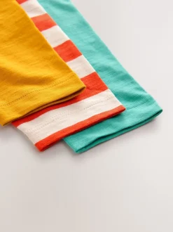 Next - Lot de 3 t-shirts imprimés graphiques à manches longues (3mois-7ans) Multi Digger Best