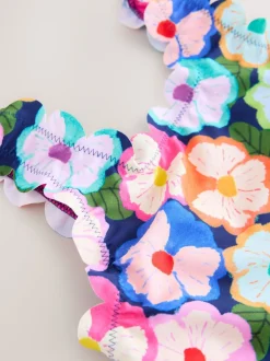 Next Multi Floral - Maillot de bain festonné (3-16ans) Discount