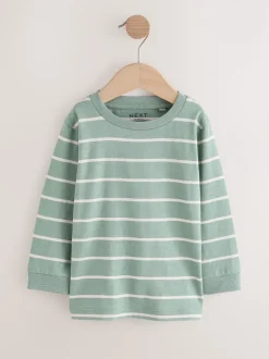 Next Multi Minéraux - Lot de 8 T-shirts à manches longues (3mois -7ans) Outlet