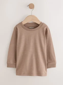 Next Multi Minéraux - Lot de 8 T-shirts à manches longues (3mois -7ans) Outlet