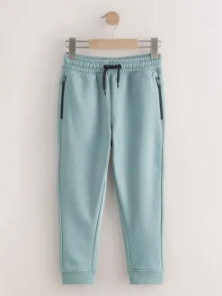 Next Multi noir/marine/minéral - Jogging ajusté zippé, lot de 3 (3-16ans) Clearance