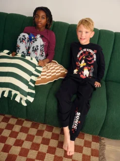 Next Multi Sonic - Lot de 2 pyjamas sous licence Jogger (3-14ans) New