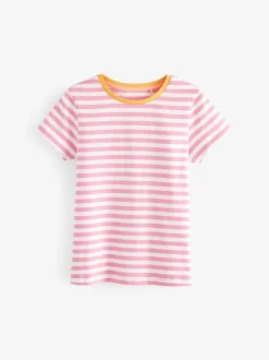 Next Multi Stripe (Multi Stripe) - Pack T-shirt 7 (3-16ans)