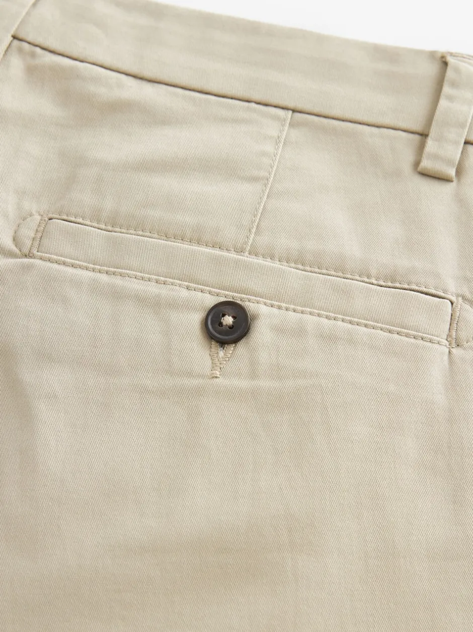 Next Multicolore - - Short chino extensible 4 Pack Ajustement droit New