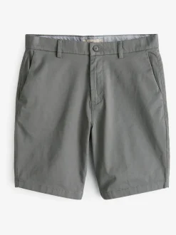 Next Multicolore - - Short chino extensible 4 Pack Ajustement droit New