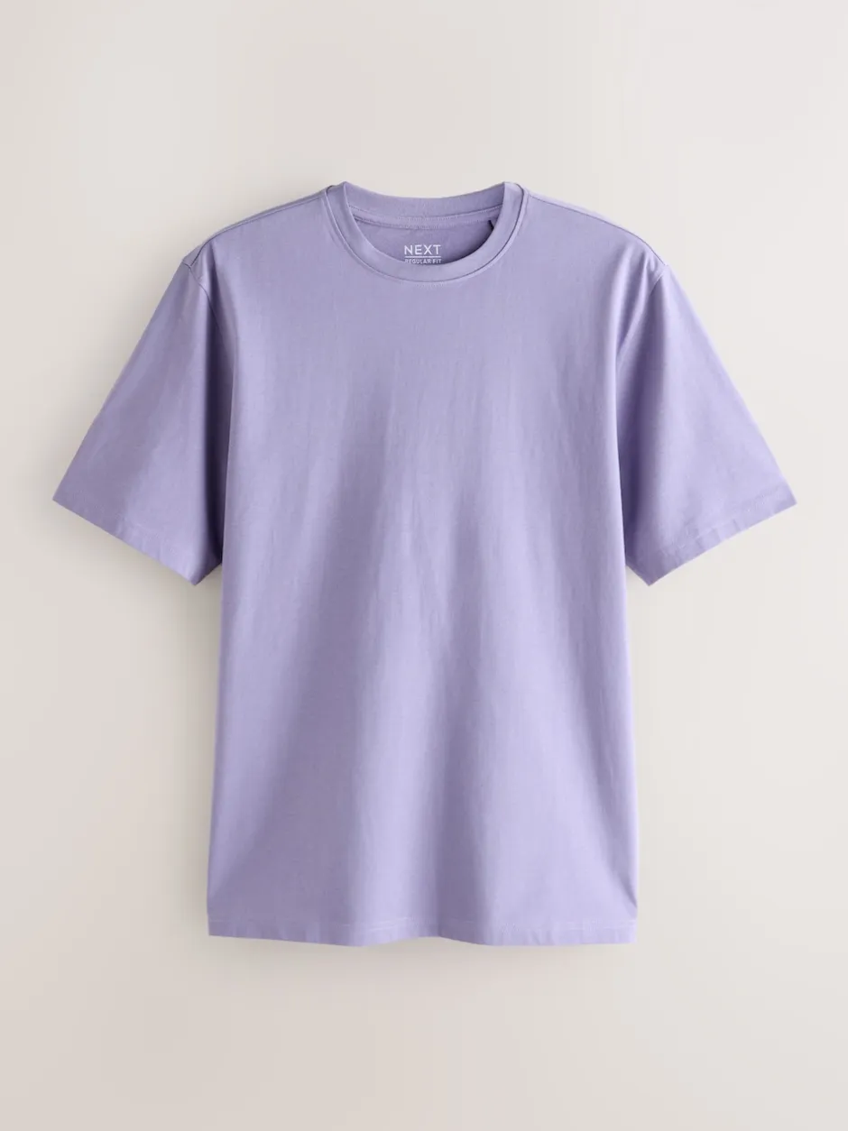 Next - Ajustement régulier - Lot de t-shirts essentiels en coton 6 Multicolore Online