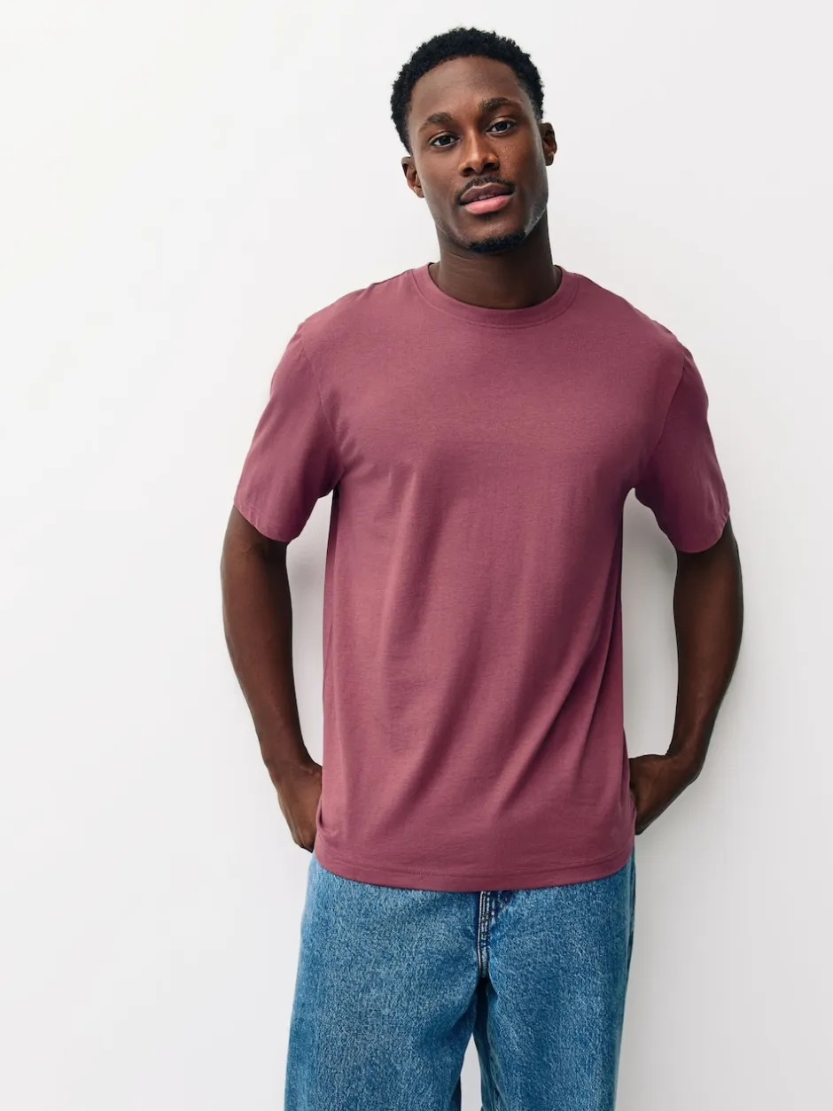 Next - Ajustement régulier - Lot de t-shirts essentiels en coton 6 Multicolore Online