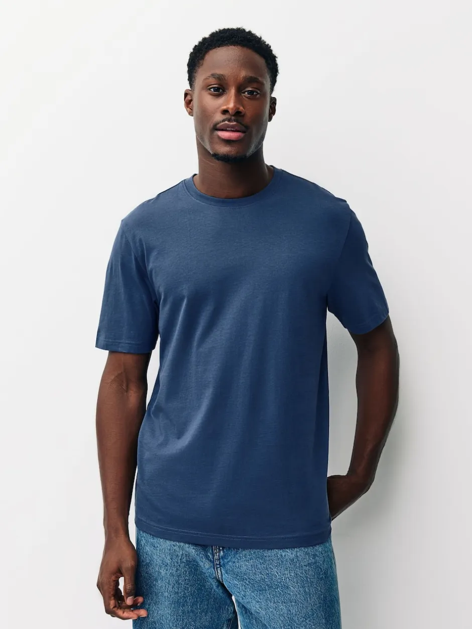 Next - Ajustement régulier - Lot de t-shirts essentiels en coton 6 Multicolore Online