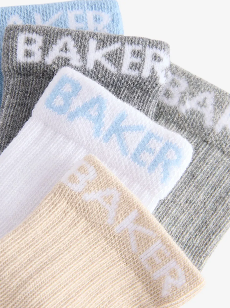 Baker by Ted Baker Multicolore - Bébé Chaussettes 5 Lot Online