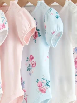 Next Multicolore - Bébé Manches courtes Bodysuits 5 Pack Discount