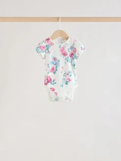 Next Multicolore - Bébé Manches courtes Bodysuits 5 Pack Discount