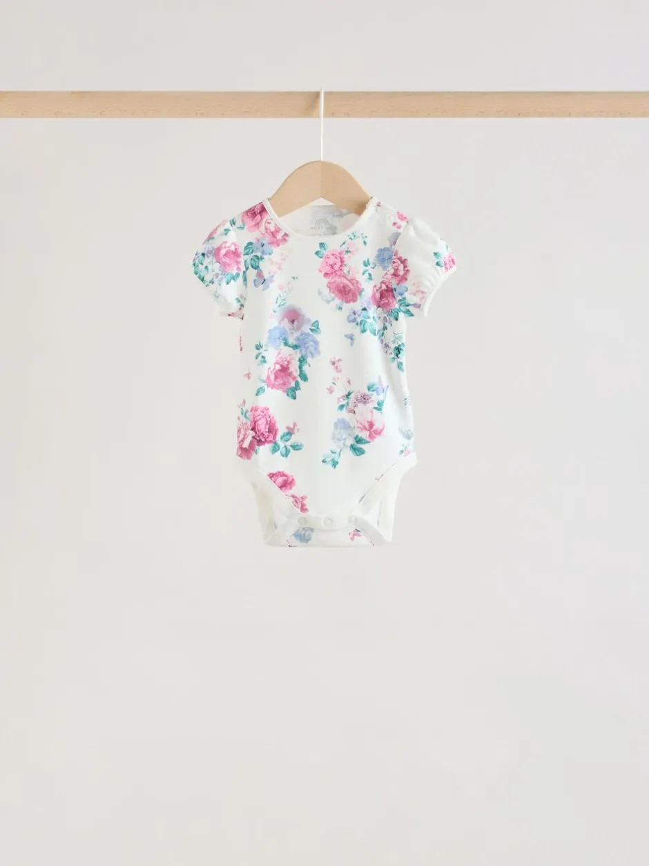 Next Multicolore - Bébé Manches courtes Bodysuits 5 Pack Discount