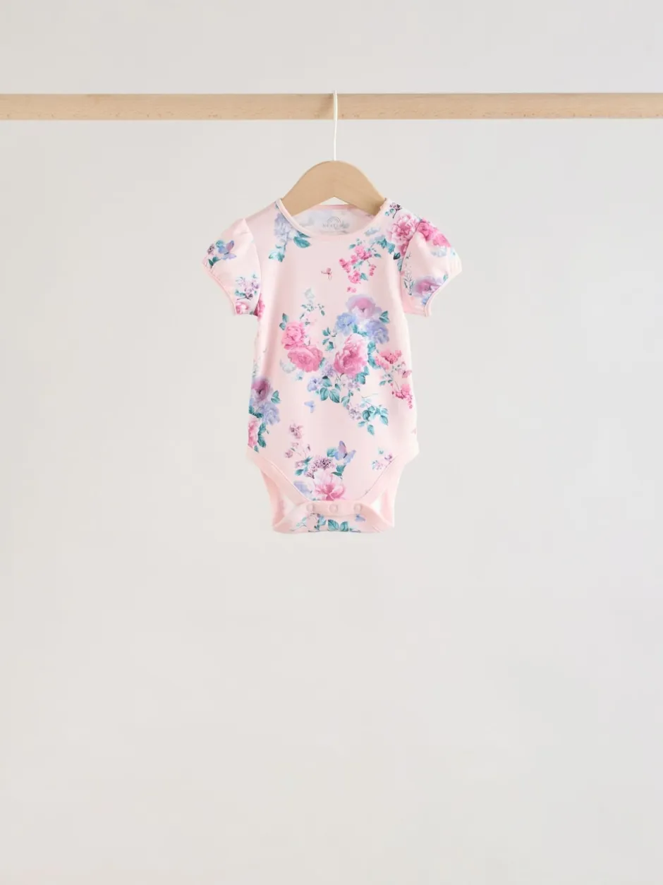 Next Multicolore - Bébé Manches courtes Bodysuits 5 Pack Discount