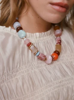 Next Multicolore - Collier de grosses perles Online