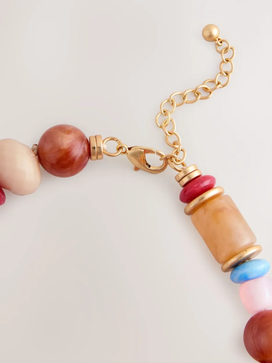 Next Multicolore - Collier de grosses perles Online