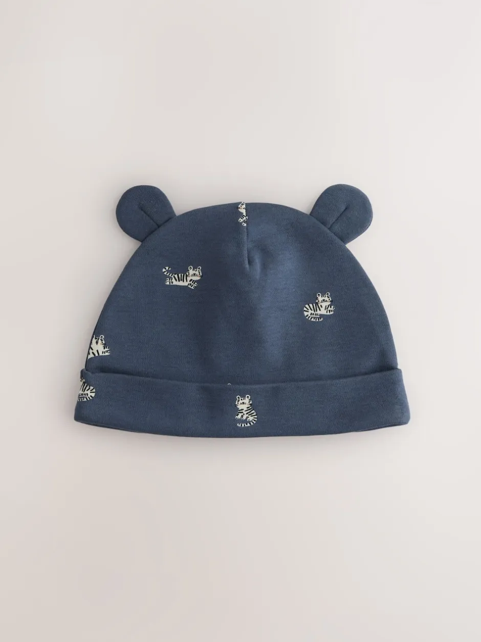 Next Multicolore - Ensemble 4 pièces bonnet et bavoirs bébé (0-18mois) New