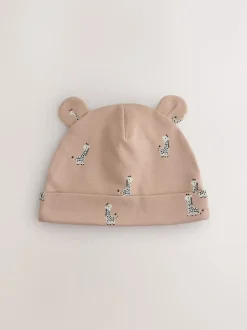 Next Multicolore - Ensemble 4 pièces bonnet et bavoirs bébé (0-18mois) New