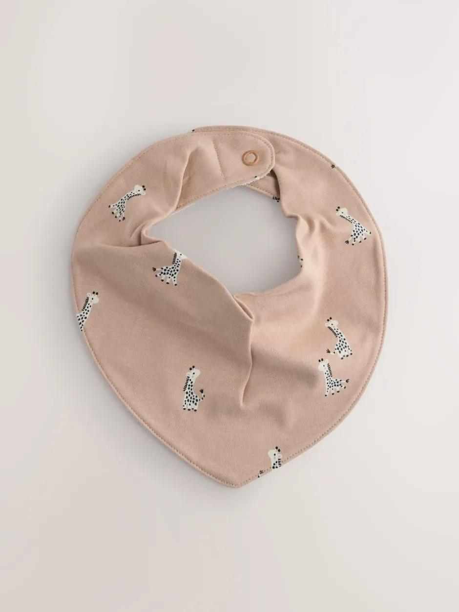 Next Multicolore - Ensemble 4 pièces bonnet et bavoirs bébé (0-18mois) New