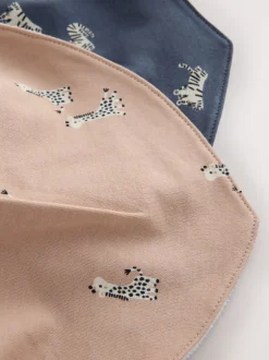 Next Multicolore - Ensemble 4 pièces bonnet et bavoirs bébé (0-18mois) New