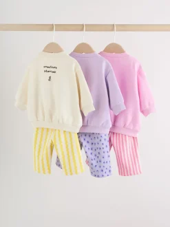 Next Multicolore - Ensemble 6 Pieces pour BÉBÉ Sweat-shirts et Joggings (0mois -3ans) Online