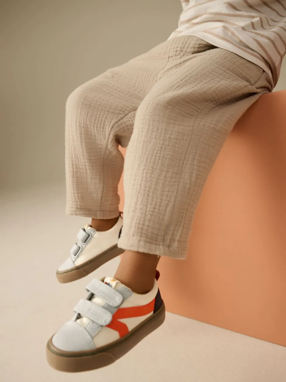 Next Multicolore - Fermeture par contact Skate Trainers Discount