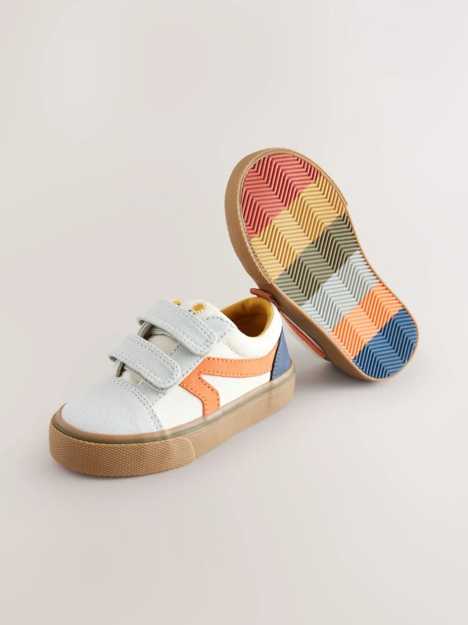 Next Multicolore - Fermeture par contact Skate Trainers Discount