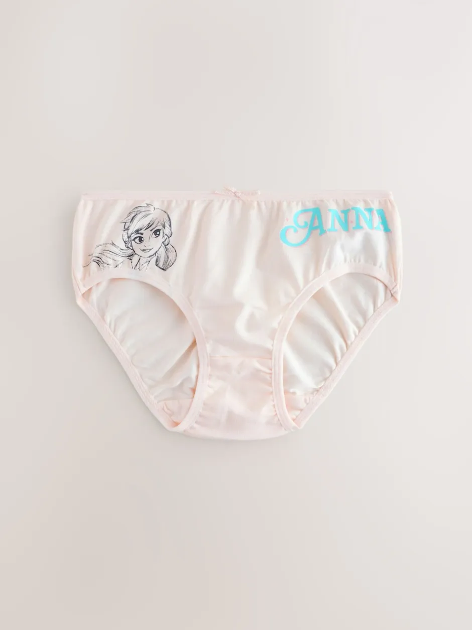 Next Multicolore - Lot 5 Caleçons Disney Frozen imprimés (1.5-10ans)