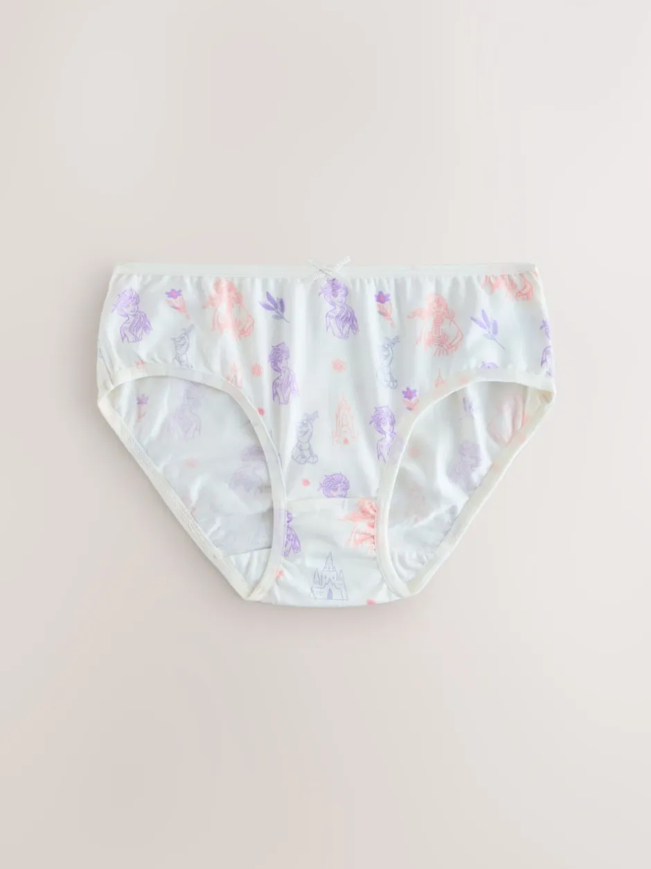 Next Multicolore - Lot 5 Caleçons Disney Frozen imprimés (1.5-10ans)