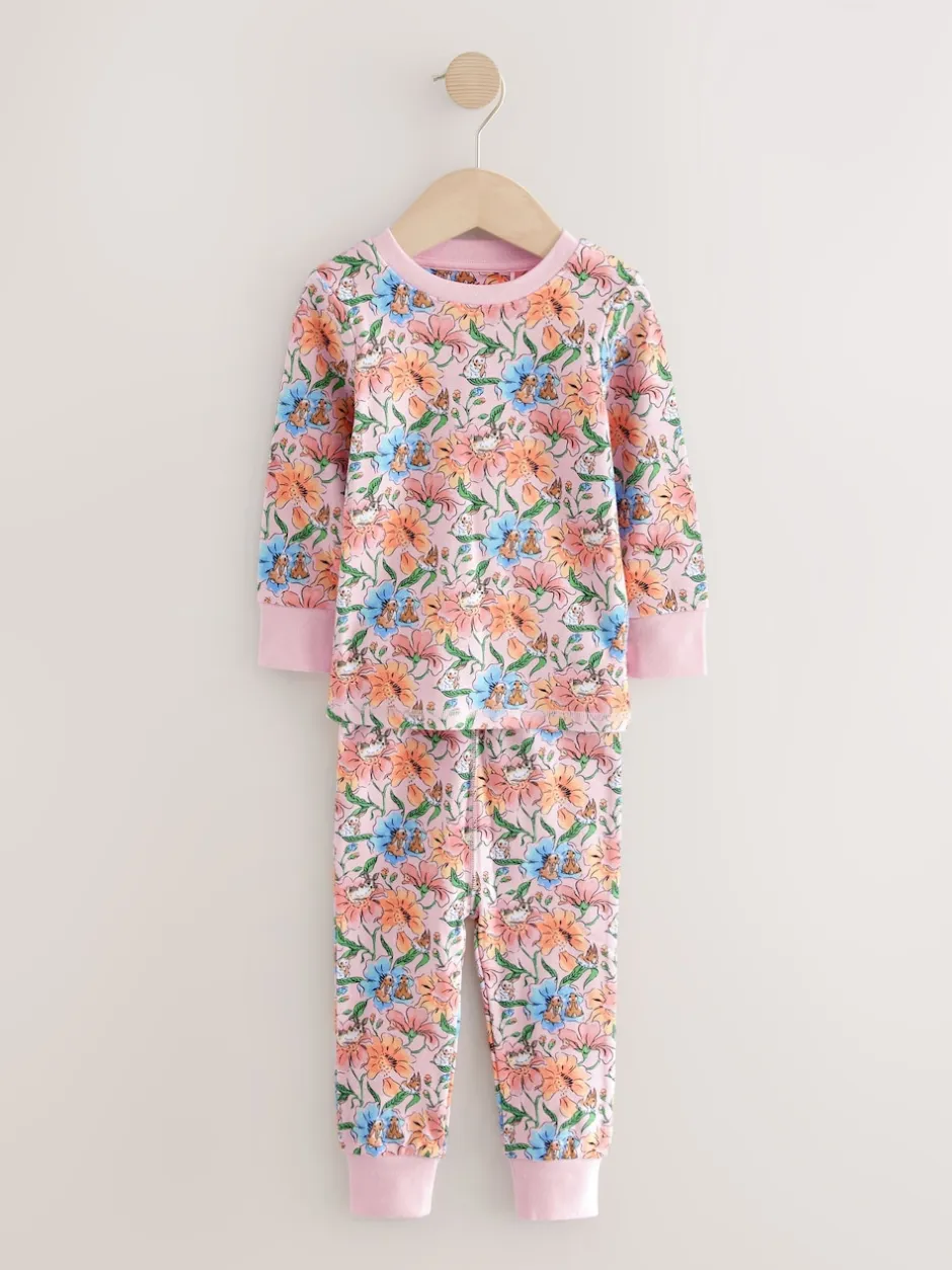 Next Multicolore - Lot 2 pyjamas Cath Kidston Bunny Snuggle 100% coton New