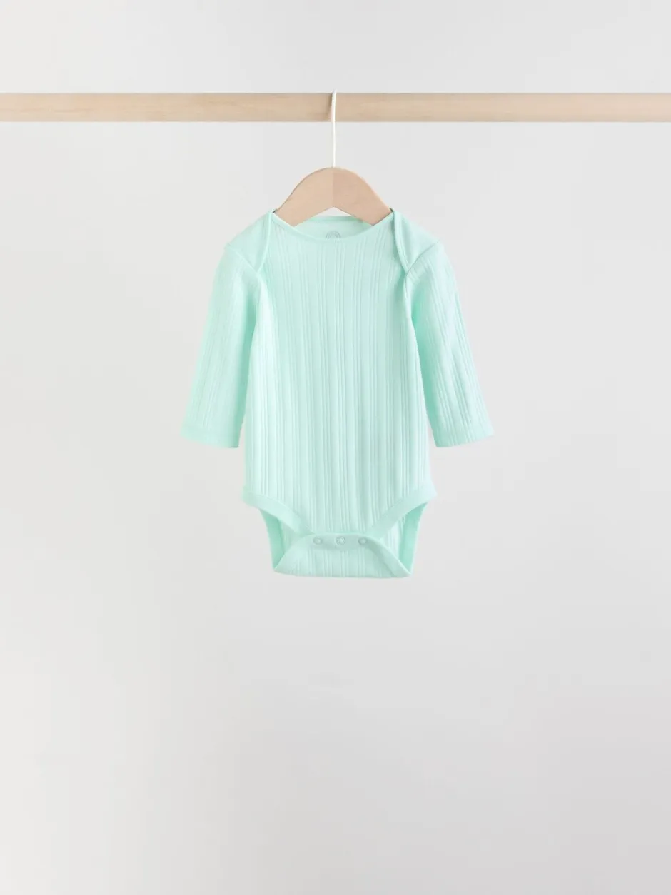 Next Multicolore - Lot de 5 bodies à manches longues pour bébé Sale