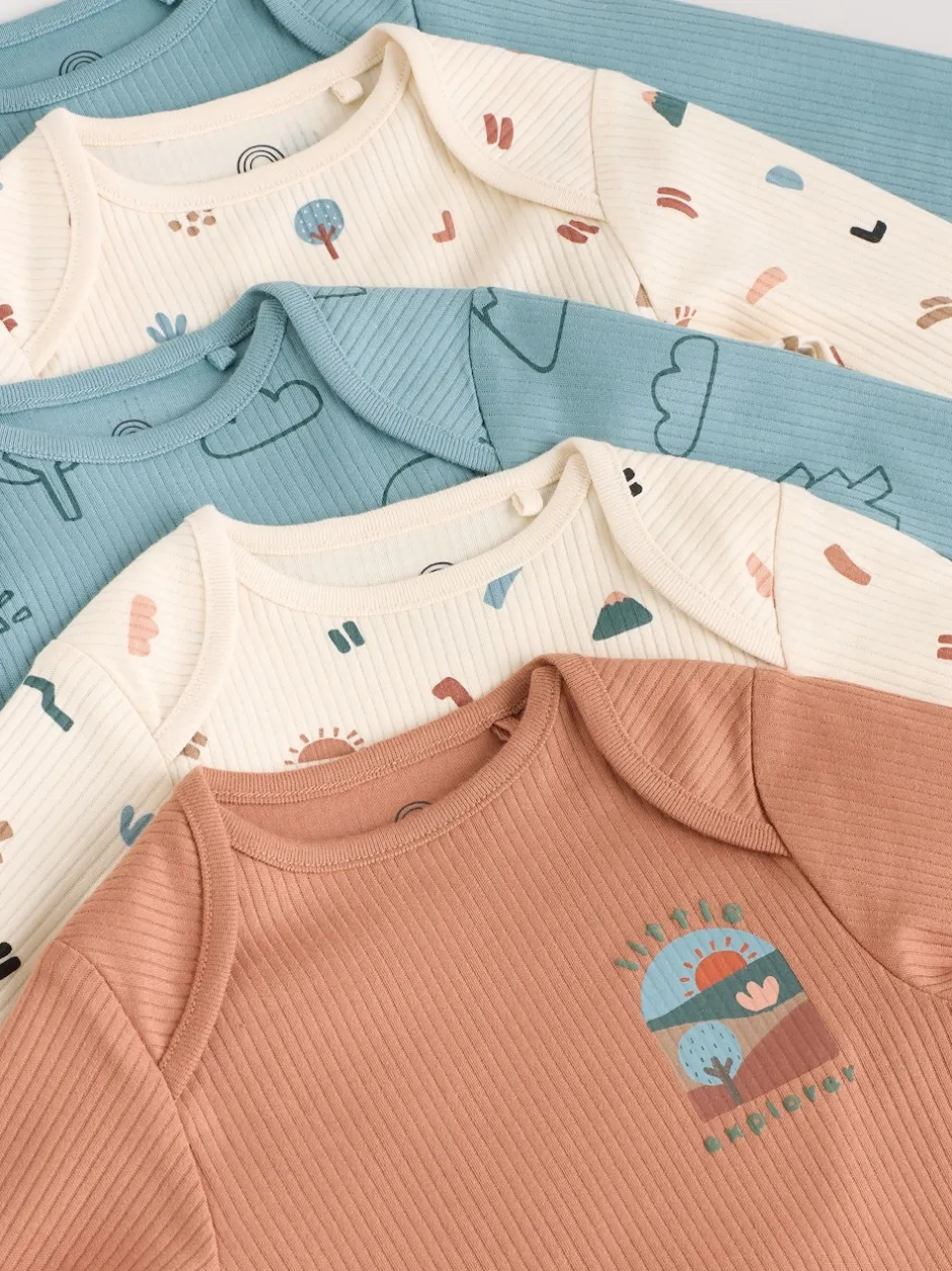 Next Multicolore - Lot de 5 bodys bébé Best