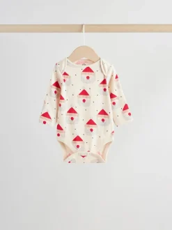 Next Multicolore - Lot de 3 bodys de Noël bébé Best