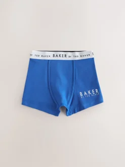 Baker by Ted Baker Multicolore - Lot de 5 boxers garçon Clearance