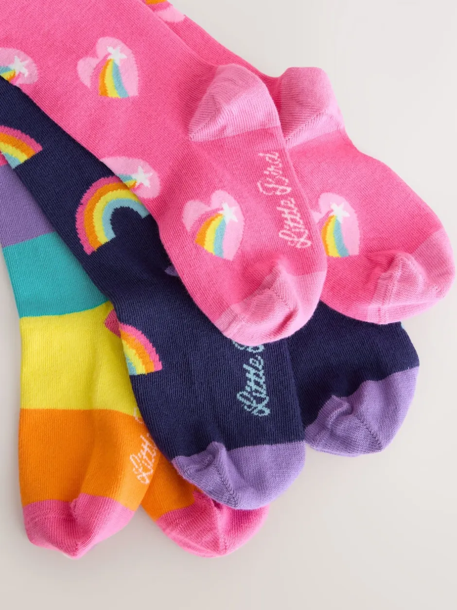 Little Bird by Jools Oliver Multicolore - Lot de 3 collants Online