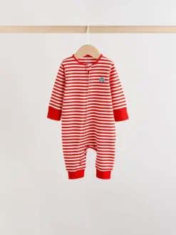 Next Multicolore - Lot de 5 Combinaisons de nuit zippées deux sens pour BÉBÉ (0mois à3ans) Clearance