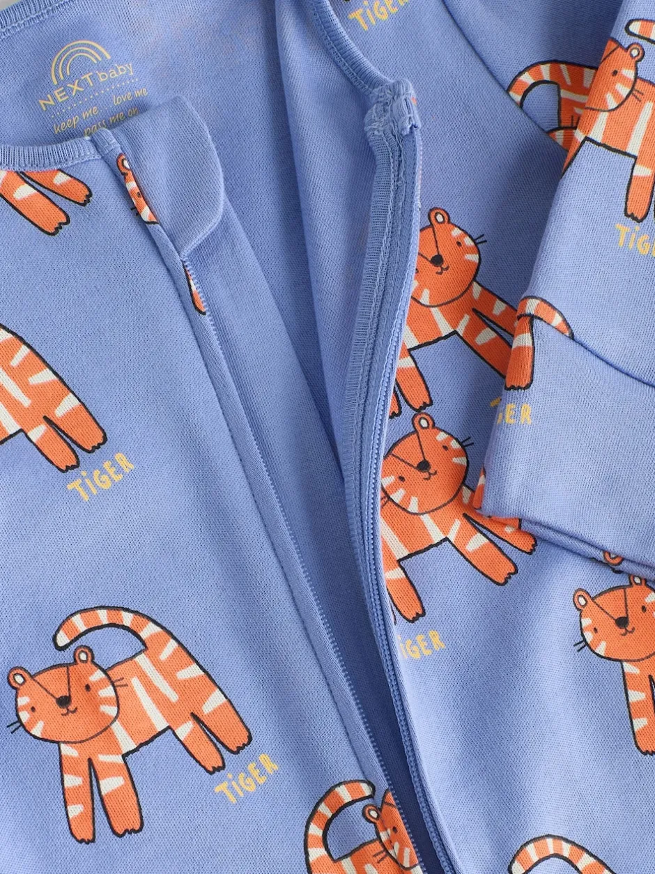 Next Multicolore - Lot de 5 dors-bien zippés en coton pour bébé (0-2ans) Clearance