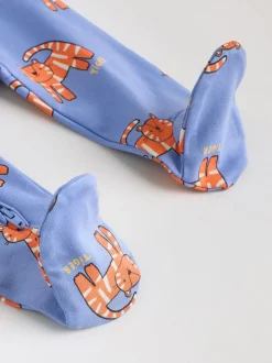 Next Multicolore - Lot de 5 dors-bien zippés en coton pour bébé (0-2ans) Clearance