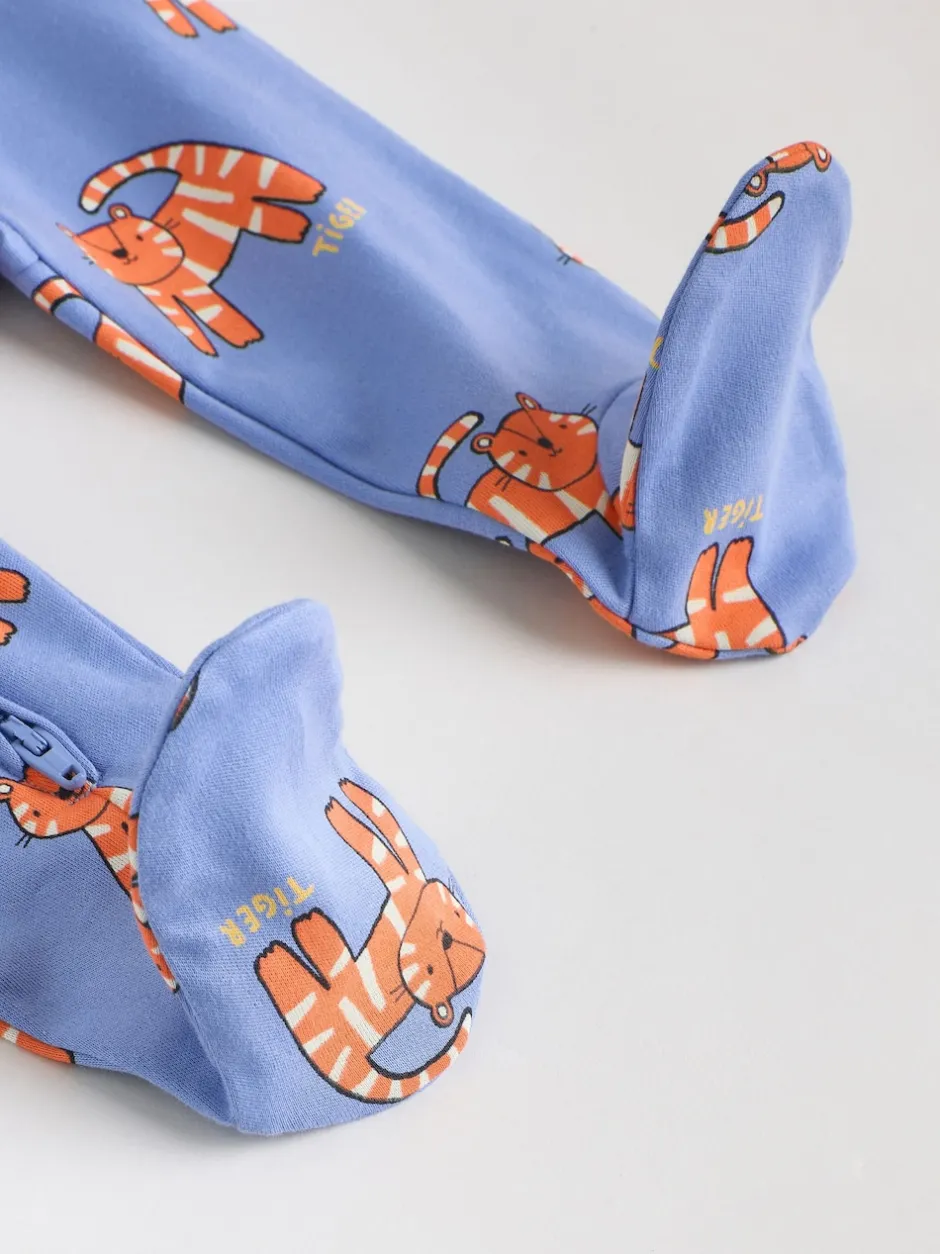 Next Multicolore - Lot de 5 dors-bien zippés en coton pour bébé (0-2ans) Clearance