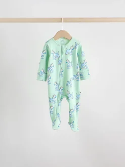 Next Multicolore - Lot de 5 dors-bien zippés en coton pour bébé (0-2ans) Clearance