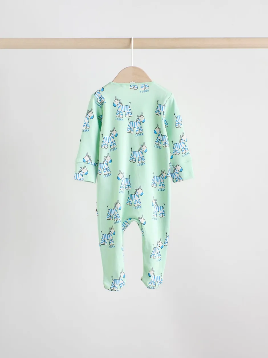 Next Multicolore - Lot de 5 dors-bien zippés en coton pour bébé (0-2ans) Clearance