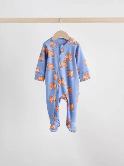Next Multicolore - Lot de 5 dors-bien zippés en coton pour bébé (0-2ans) Clearance