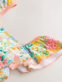Laura Ashley Multicolore - Maillot de bain à volants Hot