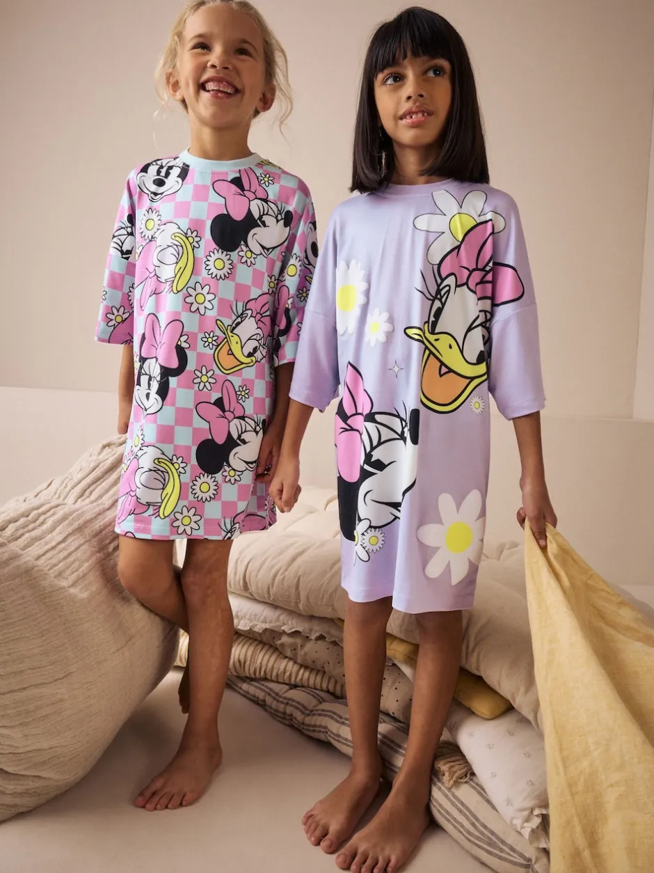 Next Multicolore - Minnie Mouse Nighties 2 Pack (2-14ans) Clearance