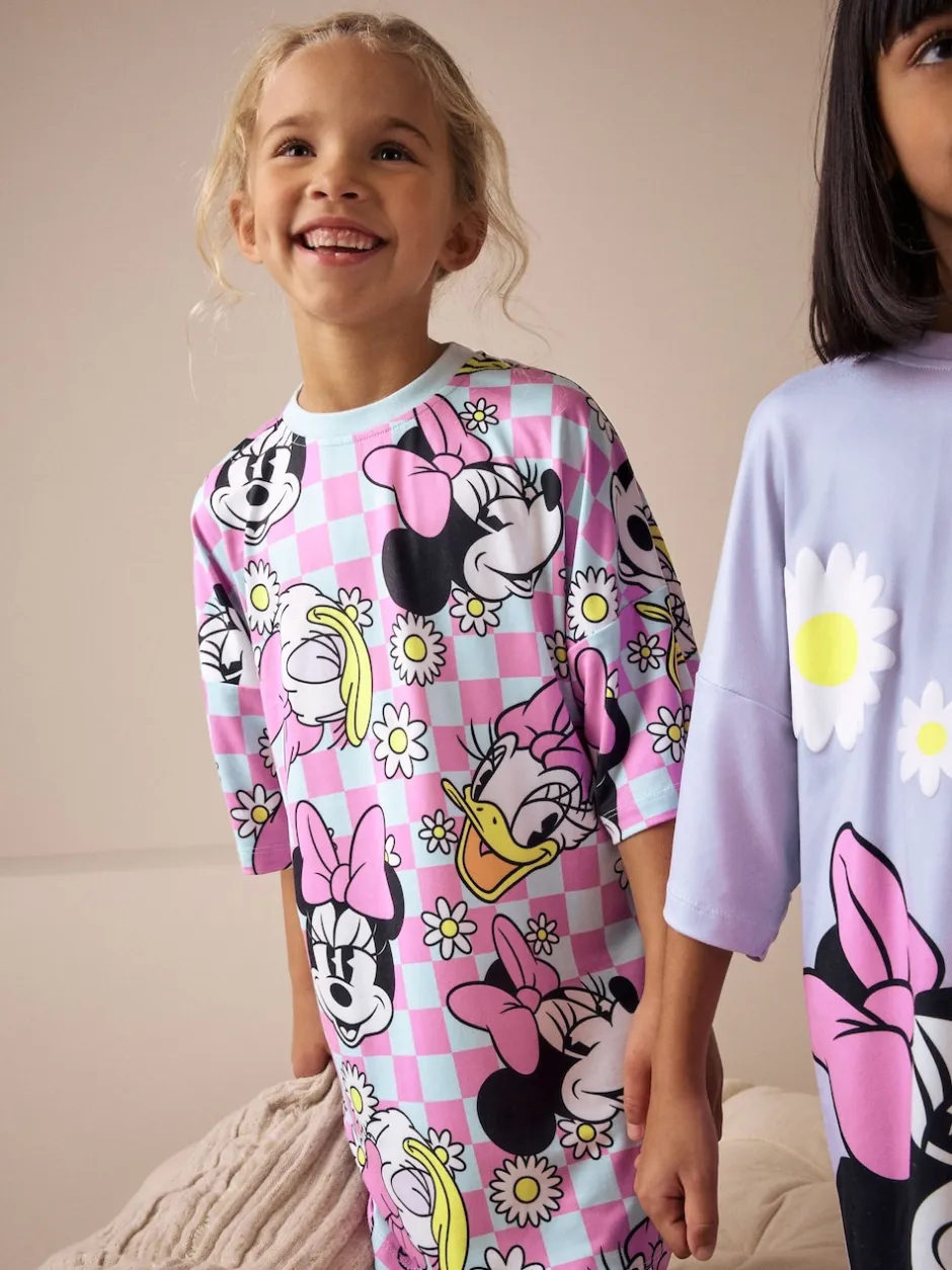 Next Multicolore - Minnie Mouse Nighties 2 Pack (2-14ans) Clearance