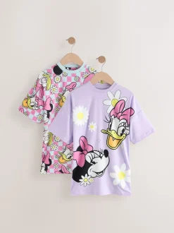 Next Multicolore - Minnie Mouse Nighties 2 Pack (2-14ans) Clearance